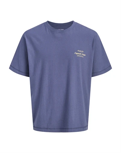 Jack & Jones Junior - JORNorrebro Typo T-shirt - Crown Blue 